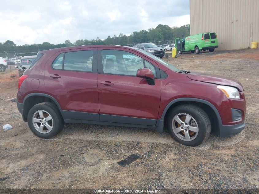 2016 Chevrolet Trax Ls VIN: 3GNCJNSB2GL204244 Lot: 40464656