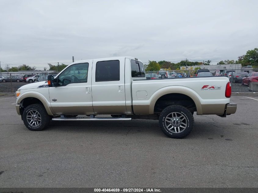 1FT8W3B63BEA18888 2011 Ford F-350 Lariat