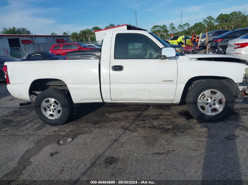 2001 Chevrolet Silverado C1500 VIN: 1GCEC14V91Z221537 Lot: 40464690