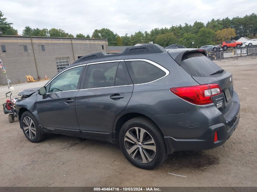 2018 Subaru Outback 2.5I Limited VIN: 4S4BSAKC8J3301952 Lot: 40464716