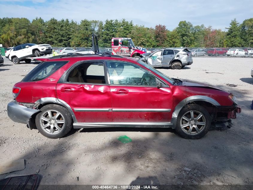 2007 Subaru Impreza Outback Sport VIN: JF1GG63697H804389 Lot: 40464736