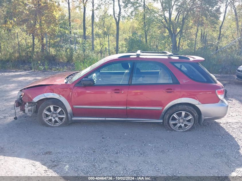 2007 Subaru Impreza Outback Sport VIN: JF1GG63697H804389 Lot: 40464736