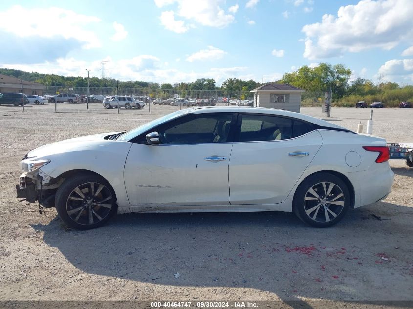 2017 Nissan Maxima 3.5 Sl VIN: 1N4AA6AP0HC436332 Lot: 40464747