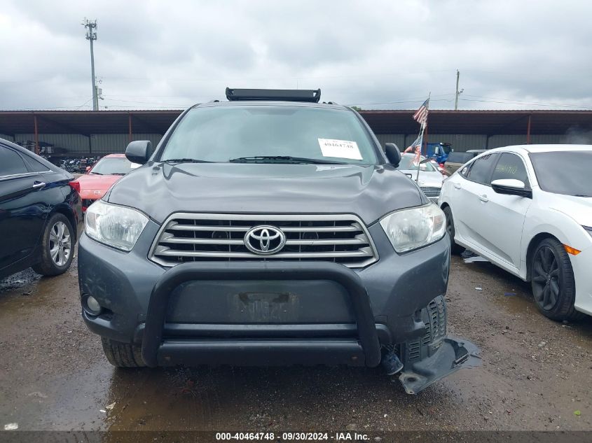 5TDJK3EH3AS013869 2010 Toyota Highlander Se V6