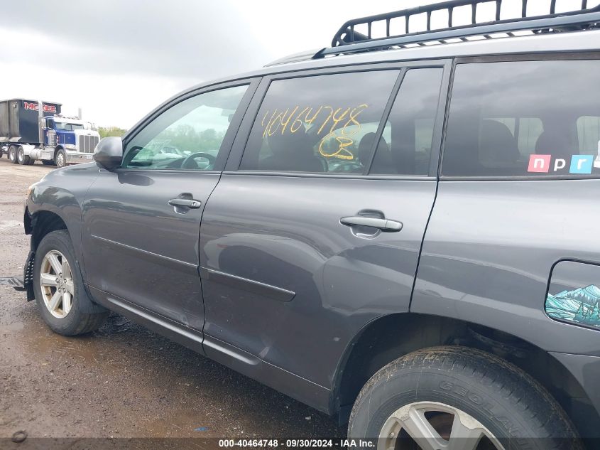 2010 Toyota Highlander Se V6 VIN: 5TDJK3EH3AS013869 Lot: 40464748