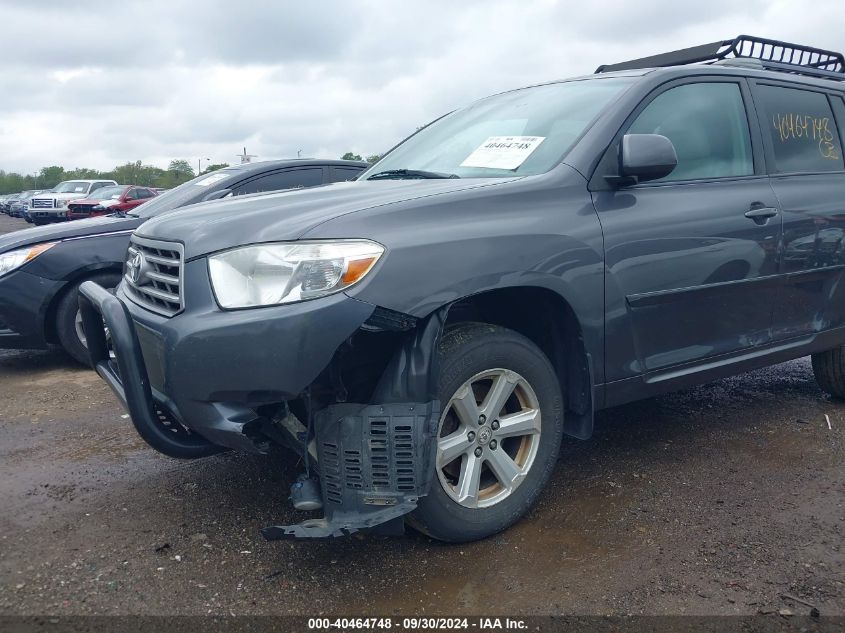 5TDJK3EH3AS013869 2010 Toyota Highlander Se V6