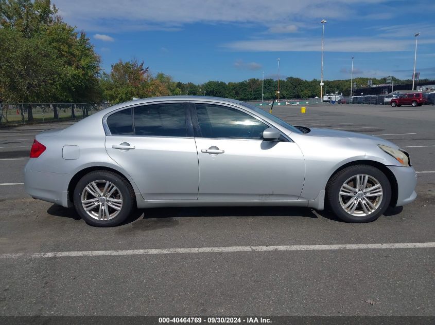 2012 Infiniti G37X VIN: JN1CV6AR9CM977118 Lot: 40464769