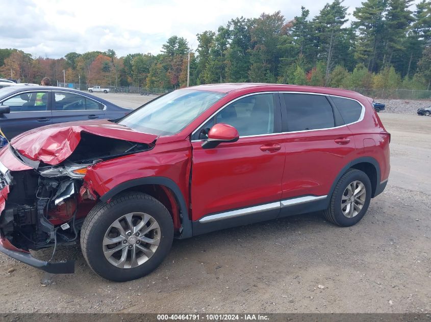 2019 Hyundai Santa Fe Se VIN: 5NMS2CAD7KH097660 Lot: 40464791