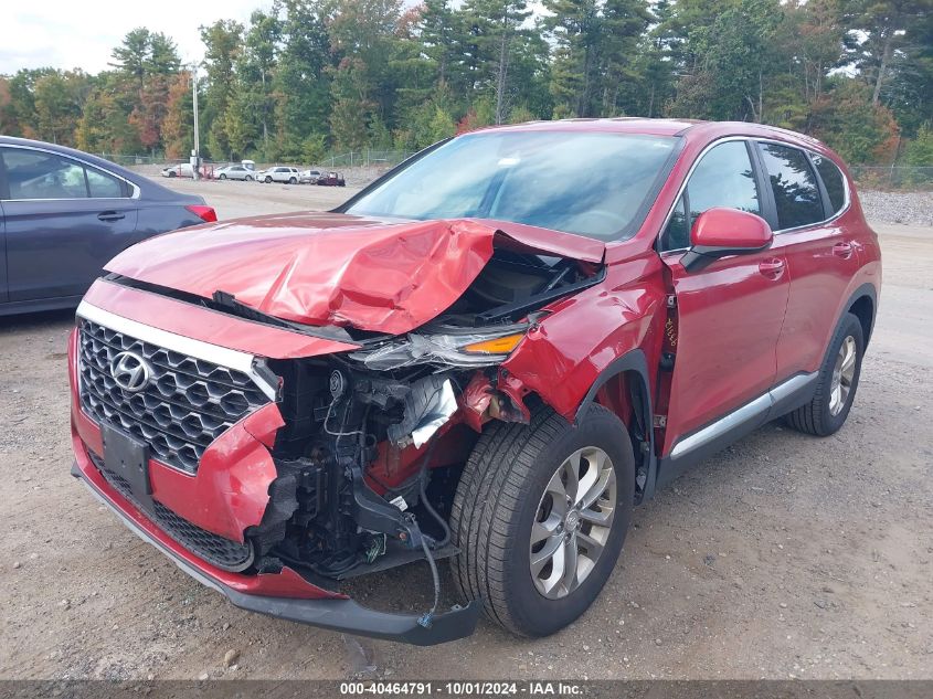 2019 Hyundai Santa Fe Se VIN: 5NMS2CAD7KH097660 Lot: 40464791