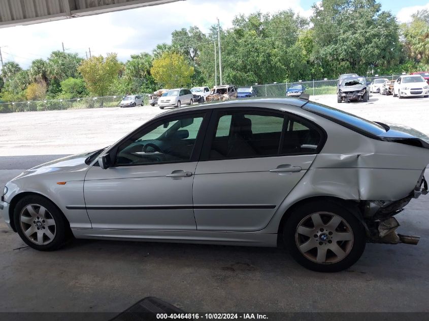 2004 BMW 325I VIN: WBAEV33434KR27413 Lot: 40464816