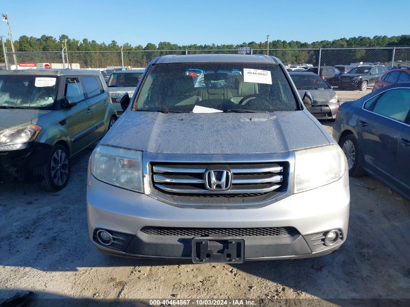 2012 Honda Pilot Ex-L VIN: 5FNYF3H52CB042789 Lot: 40464867