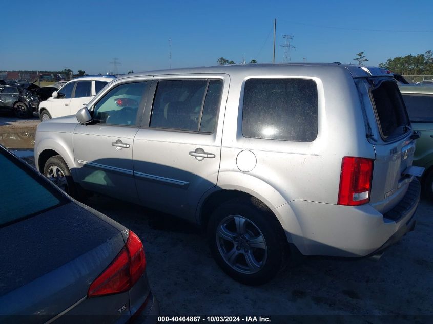 2012 Honda Pilot Ex-L VIN: 5FNYF3H52CB042789 Lot: 40464867