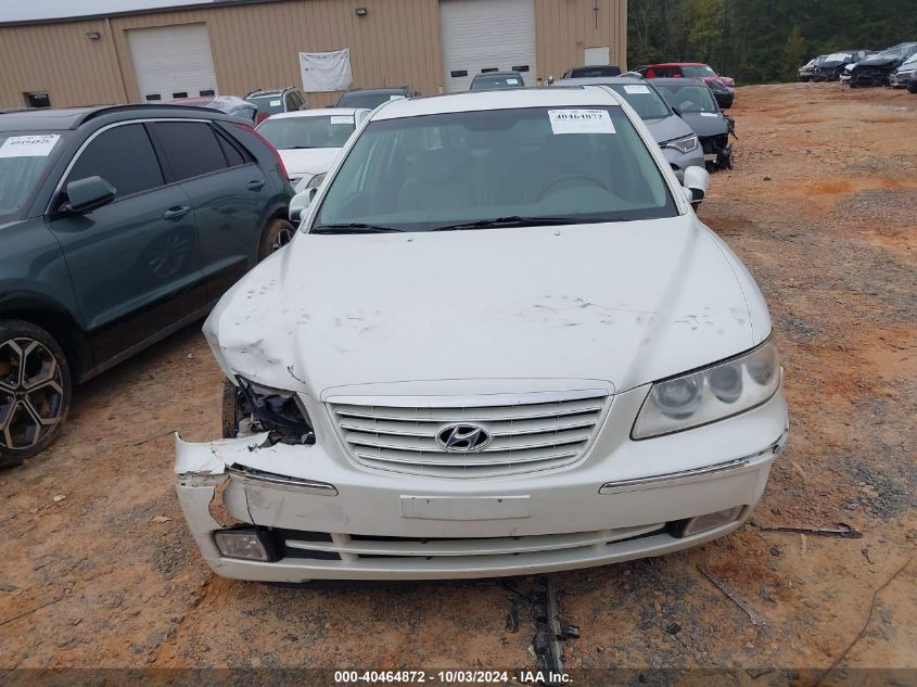 2007 Hyundai Azera Limited/Se VIN: KMHFC46F17A176222 Lot: 40464872