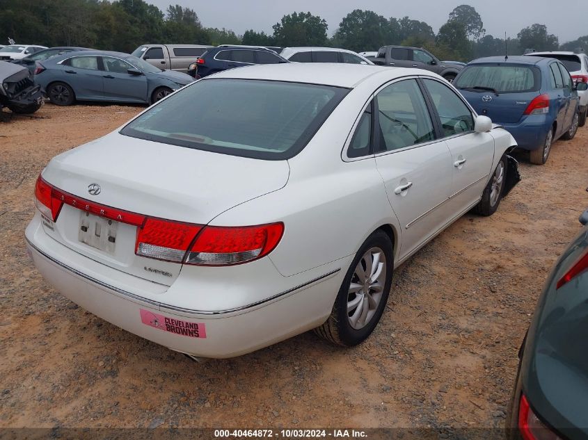 2007 Hyundai Azera Limited/Se VIN: KMHFC46F17A176222 Lot: 40464872