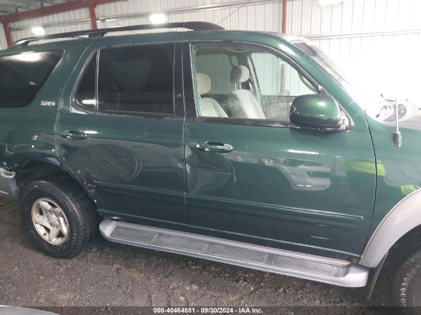 5TDBT44A81S030033 2001 Toyota Sequoia Sr5 V8