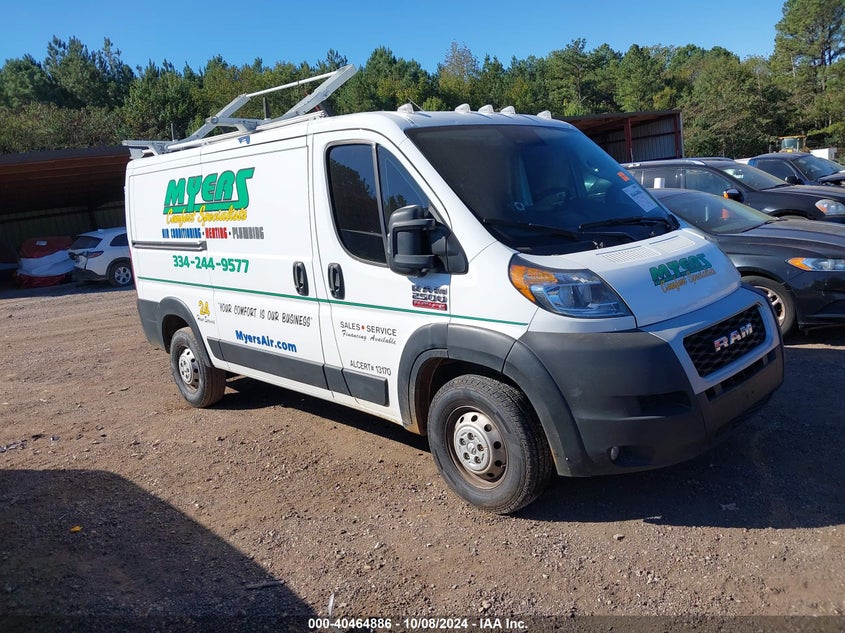 3C6LRVVG5NE130996 RAM PROMASTER 2500 LOW ROOF 136 WB 2022