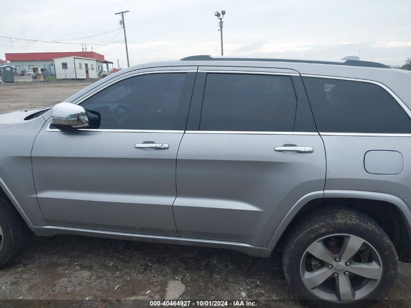 2014 Jeep Grand Cherokee Overland VIN: 1C4RJFCM8EC324146 Lot: 40464927