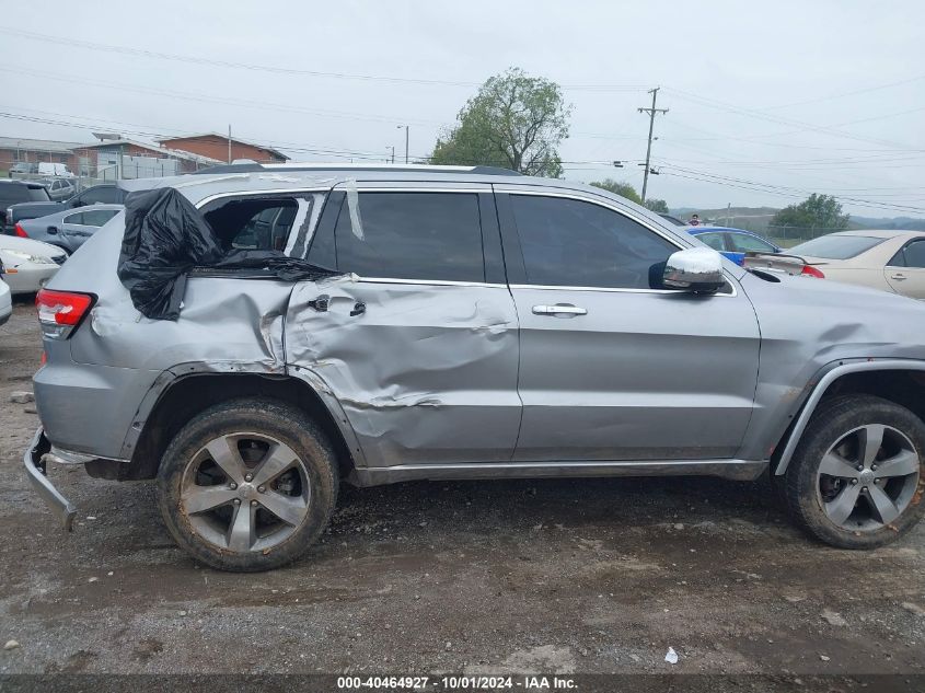 2014 Jeep Grand Cherokee Overland VIN: 1C4RJFCM8EC324146 Lot: 40464927