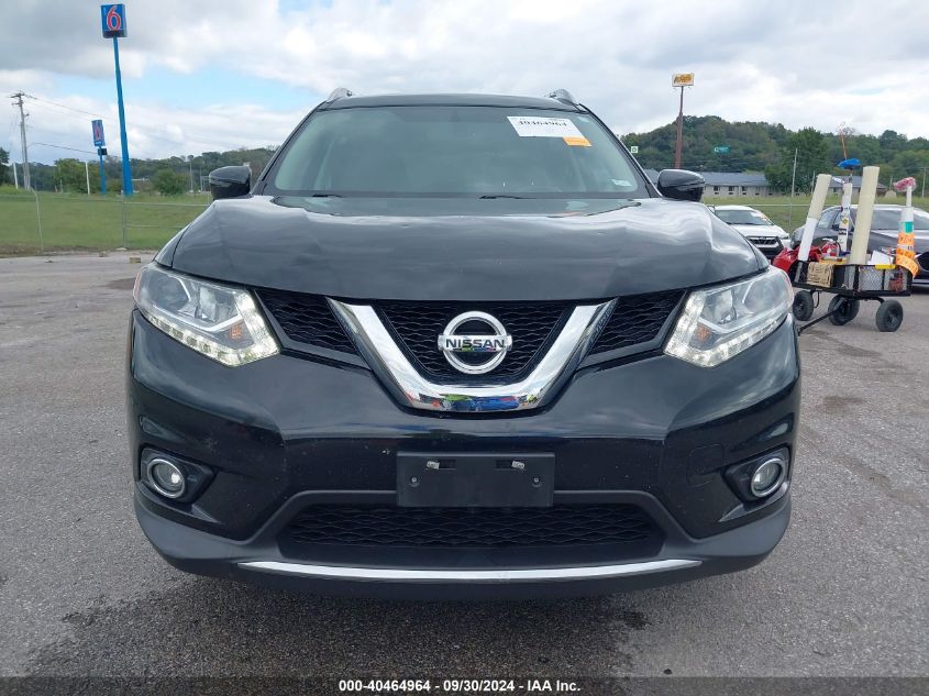 2016 Nissan Rogue S/Sl/Sv VIN: 5N1AT2MT7GC775511 Lot: 40464964