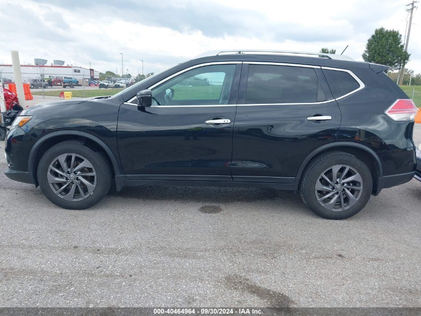 2016 Nissan Rogue S/Sl/Sv VIN: 5N1AT2MT7GC775511 Lot: 40464964