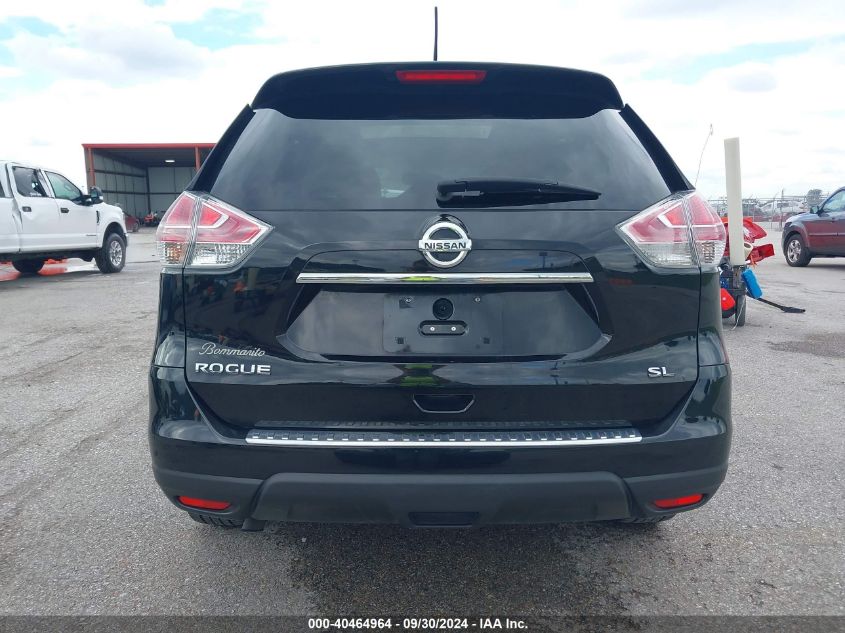 2016 Nissan Rogue S/Sl/Sv VIN: 5N1AT2MT7GC775511 Lot: 40464964