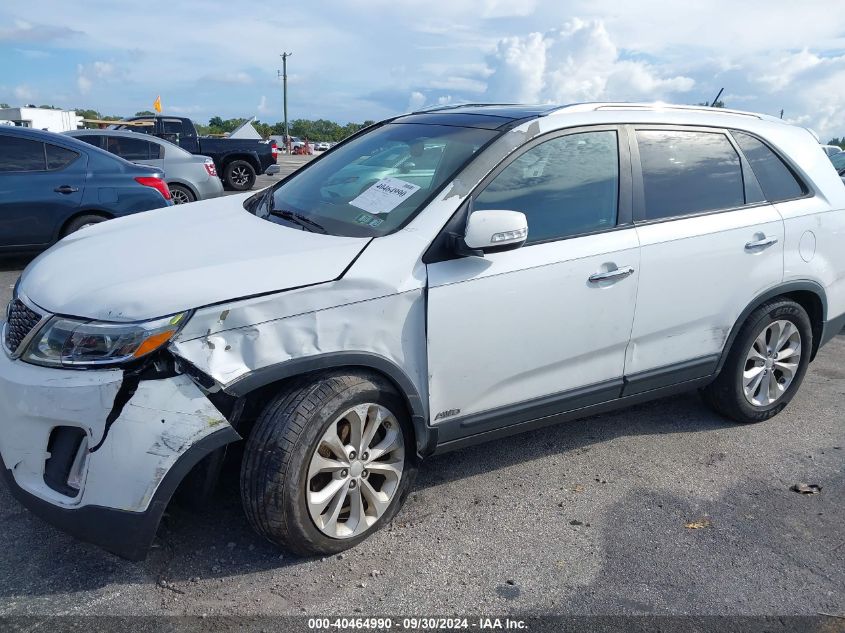 5XYKUDA72EG461279 2014 Kia Sorento Ex V6