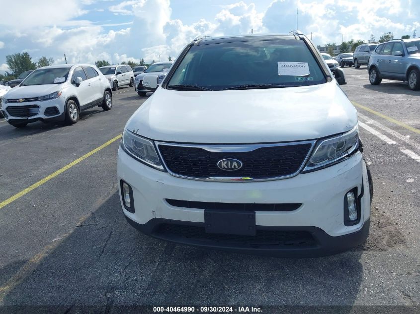 5XYKUDA72EG461279 2014 Kia Sorento Ex V6