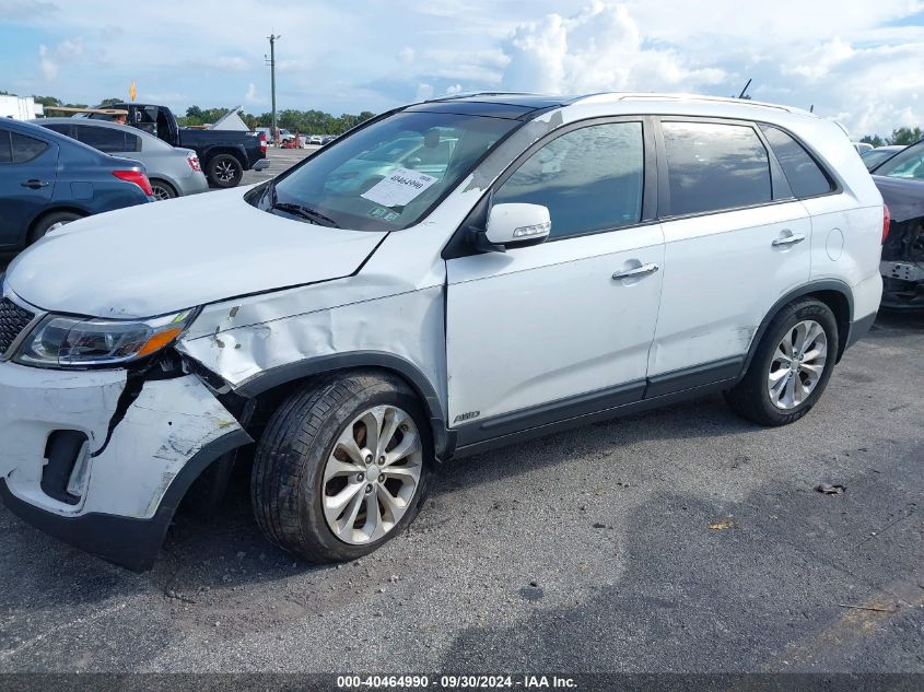 5XYKUDA72EG461279 2014 Kia Sorento Ex V6