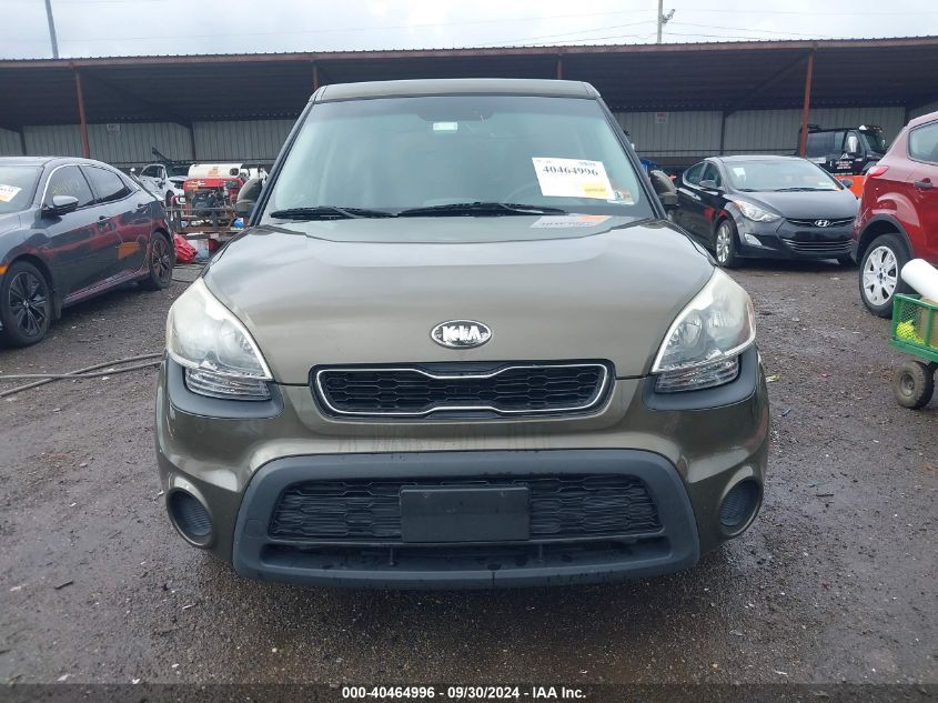 2013 Kia Soul VIN: KNDJT2A50D7551821 Lot: 40464996