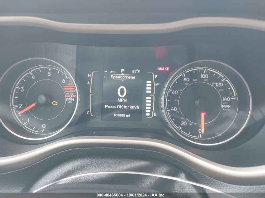 1C4PJLAB2GW140989 2016 Jeep Cherokee Sport