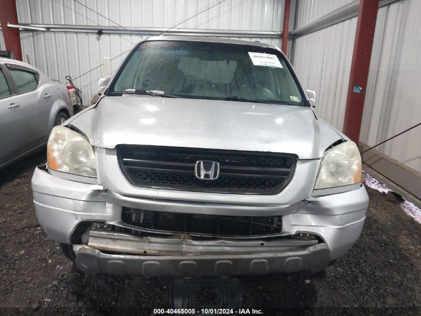 2003 Honda Pilot Exl VIN: 2HKYF18523H566871 Lot: 40465005