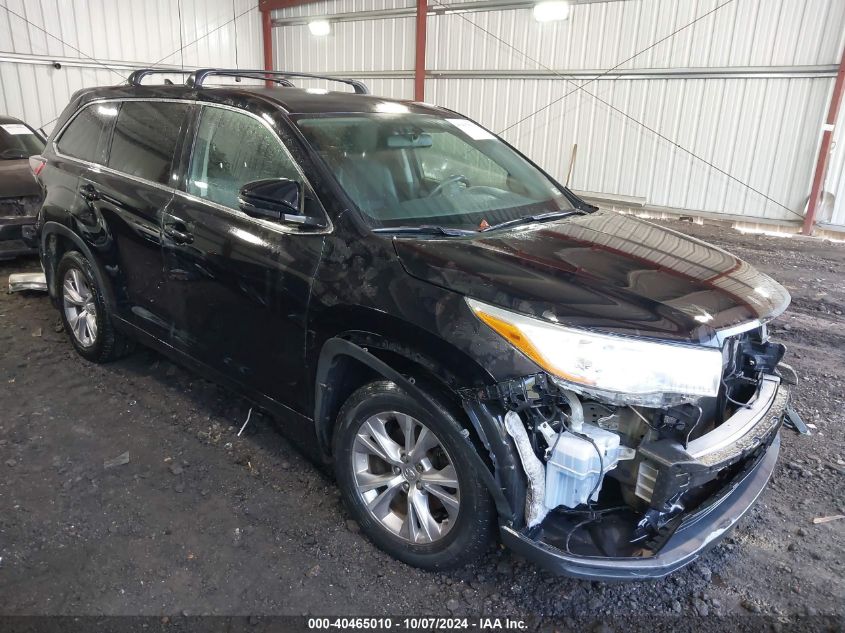 5TDBKRFH4FS224186 2015 TOYOTA HIGHLANDER - Image 1