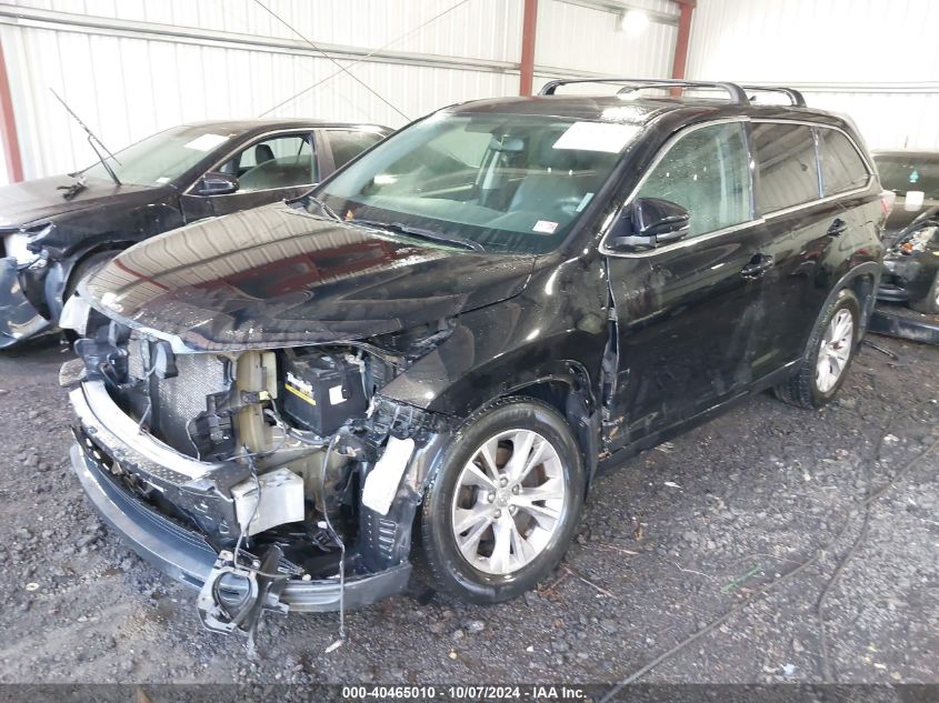 5TDBKRFH4FS224186 2015 TOYOTA HIGHLANDER - Image 2