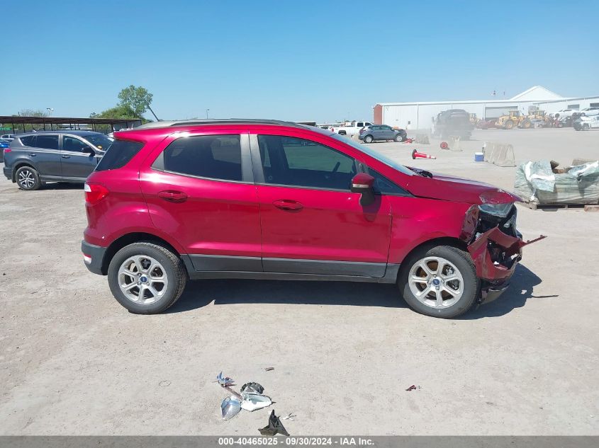 MAJ3S2GE1KC303087 2019 Ford Ecosport Se