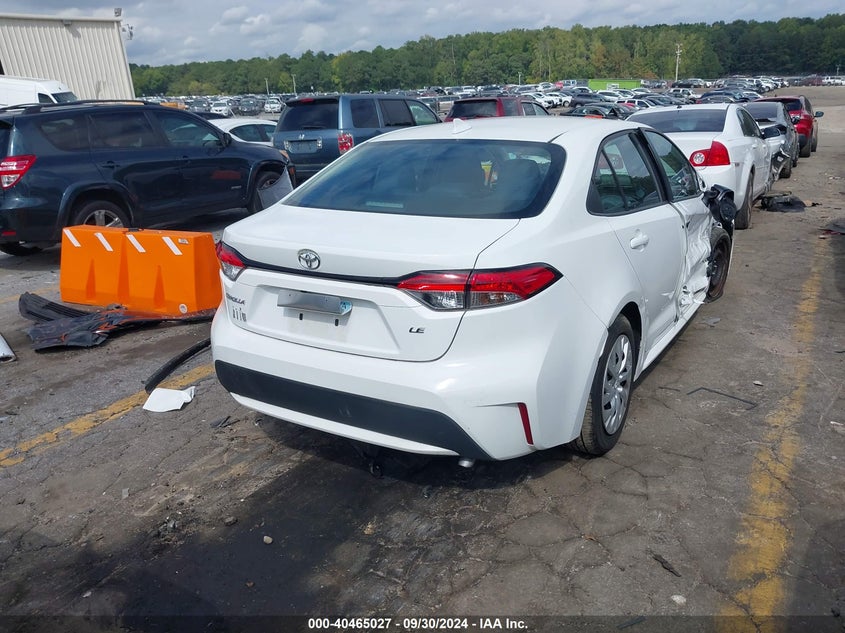 VIN 5YFEPRAE2LP024181 2020 TOYOTA COROLLA LE