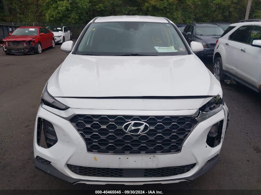 2019 Hyundai Santa Fe Se VIN: 5NMS23AD6KH020505 Lot: 40465045