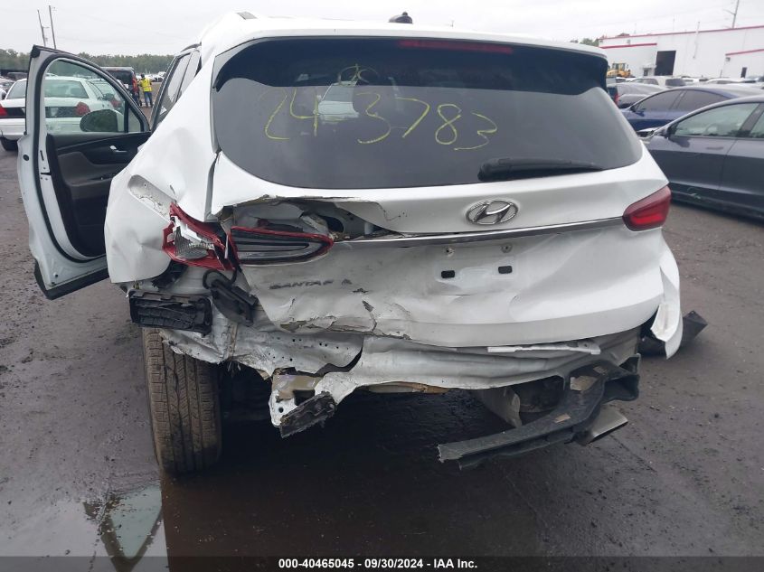 2019 Hyundai Santa Fe Se VIN: 5NMS23AD6KH020505 Lot: 40465045