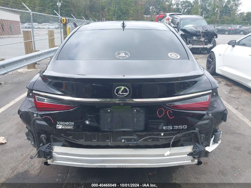 2021 Lexus Es 350 F Sport VIN: 58AHZ1B14MU093287 Lot: 40465049