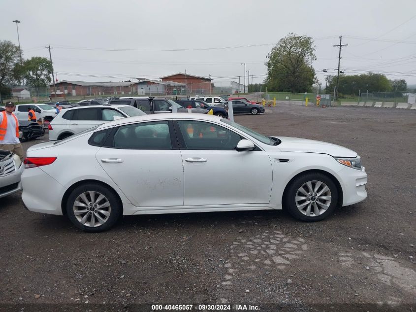 2018 Kia Optima Lx VIN: 5XXGT4L37JG264402 Lot: 40465057