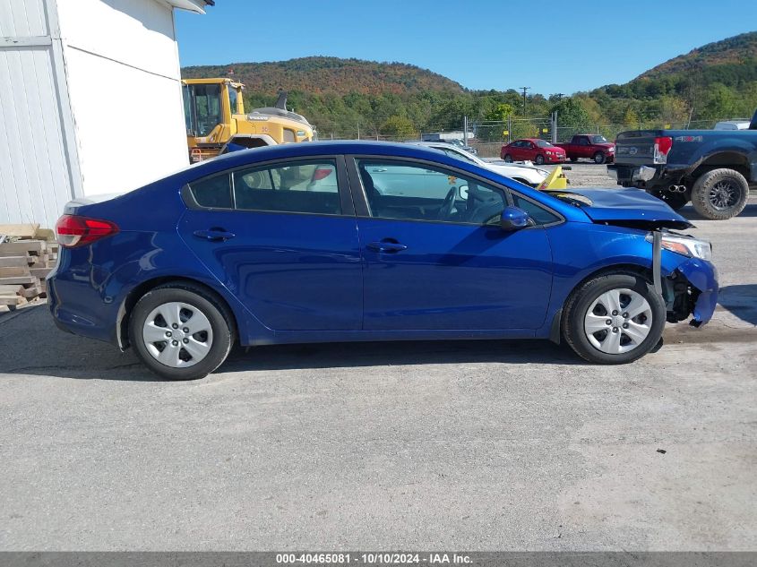 3KPFK4A76JE219836 2018 Kia Forte Lx