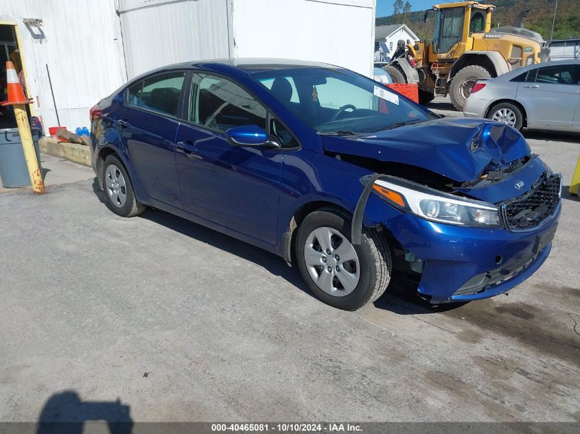 3KPFK4A76JE219836 2018 Kia Forte Lx