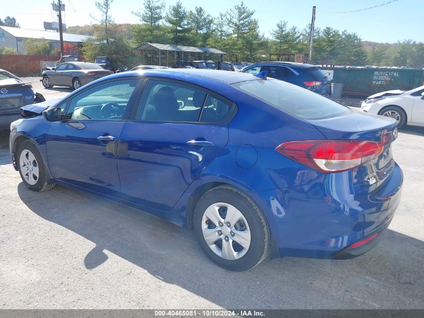 3KPFK4A76JE219836 2018 Kia Forte Lx