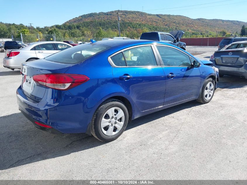 3KPFK4A76JE219836 2018 Kia Forte Lx