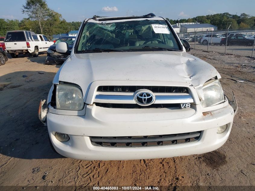 2005 Toyota Sequoia Limited V8 VIN: 5TDBT48A85S246612 Lot: 40465083