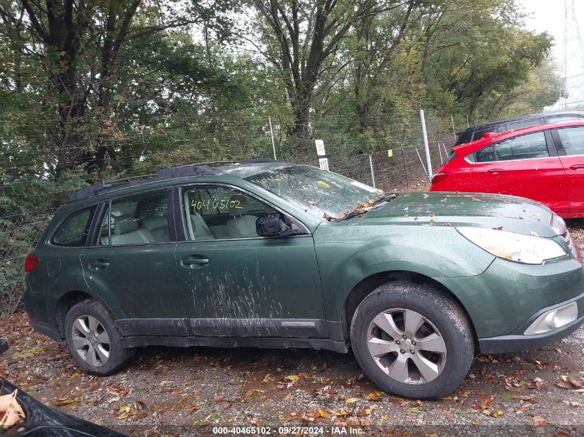 2012 Subaru Outback 2.5I VIN: 4S4BRCAC7C3262900 Lot: 40465102