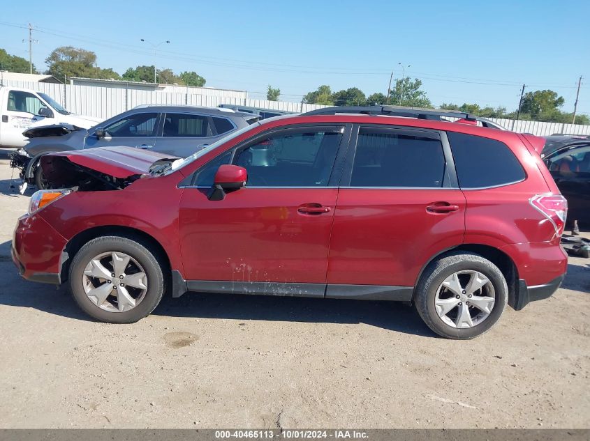 2016 Subaru Forester 2.5I Limited VIN: JF2SJAKC2GH504677 Lot: 40465113