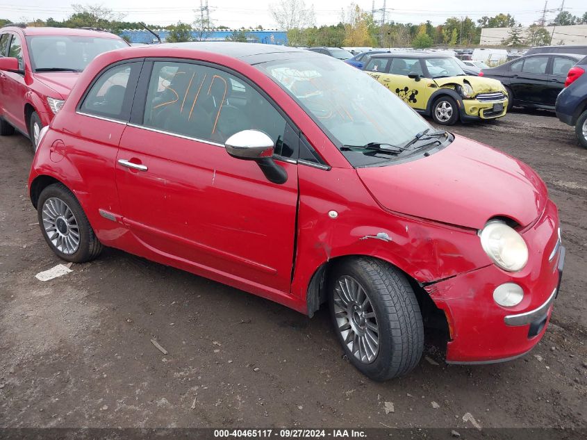 2012 Fiat 500 Lounge VIN: 3C3CFFCR3CT173094 Lot: 40465117