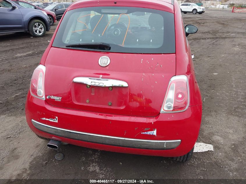 2012 Fiat 500 Lounge VIN: 3C3CFFCR3CT173094 Lot: 40465117