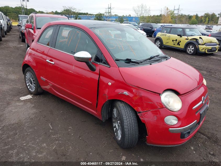 2012 Fiat 500 Lounge VIN: 3C3CFFCR3CT173094 Lot: 40465117