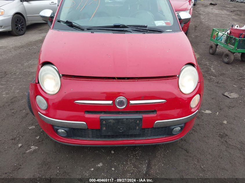 2012 Fiat 500 Lounge VIN: 3C3CFFCR3CT173094 Lot: 40465117